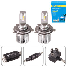 Лампи NAOEVO S4, LED, H4, Flip Chip, 9-16V, 30W, 3600Lm, 3000K, 4300K, 6500K Лампи NAOEVO S4, LED, H4, Flip Chip, 9-16V, 30W, 3600Lm, 3000K, 4300K, 6500K