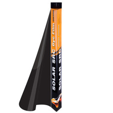 Плівка тонована SRC 0.75х3m Super Dark Black трикутна туба (TRH-BK-05)