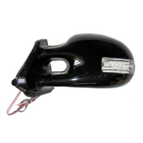 Зеркало боковое ЗБ 3252C BLACK LED черн пов (ЗБ 3252C BLACK LED)