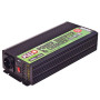 Перетворювач напруги, Зарядн. пристрій PULSO IMBC-1010, 12V-220V, 1000W, 10A, мод.хвиля, клеми