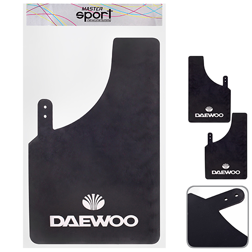 Бризковики MASTER SPORT DAEWOO малі універсальні гумові (2 шт.)