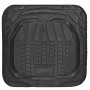 Коврики PVC КУ-16050 BK 5шт./компл. черные 75x52 52x47 50х23 (КУ-16050 BK)