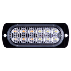 Повторювач габариту 12 LED 12V бiлий+жовтий (AG-ZWD-BSBK-12/W+Y)