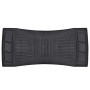 Коврики PVC КУ-16050 BK 5шт./компл. черные 75x52 52x47 50х23 (КУ-16050 BK)