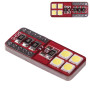 Лампа PULSO, габаритна, LED T10, 8SMD-5050, CANBUS, 12v, 0.5w, 80lm White