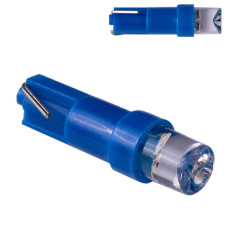 Лампа PULSO, габаритна, LED T5, 1SMD-3030, 12v, 0.5w, 3lm Blue