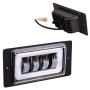 Фары дневного света 2114B DRL 00 4LED 0W 12V метал 175*85mm 52572 (2114B)