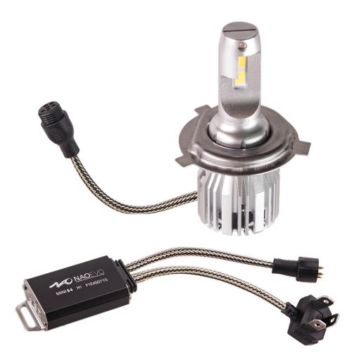 Лампи NAOEVO S4, LED, H4, Flip Chip, 9-16V, 30W, 3600Lm, 3000K, 4300K, 6500K