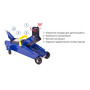Домкрат подкатной 2 т карт. коробка. высота подъема 135-335 мм.Iron Hand (IH-135335DP) 9кг (I