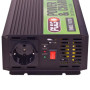 Перетворювач напруги, Зарядн. пристрій PULSO IMBC-1010, 12V-220V, 1000W, 10A, мод.хвиля, клеми