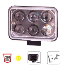 Фара робочого світла WLP-184D SPOT 6Led*3W, 10-30V, 18W, 6000K