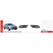 Протитуманні фари VW Jetta 2014-18, VW-889, H8-12V35W, eл проводка