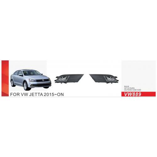 Протитуманні фари VW Jetta 2014-18, VW-889, H8-12V35W, eл проводка