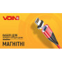 Кабель магнітний VOIN USB - Micro USB 3А, 1m, black (швидка зарядка , передача даних)