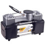 Компресор Вулкан КА-В12122 10 атм. 25Amp 90л клеммы шланг 7,5м с дефлятором Ліхтар 2 цилиндра