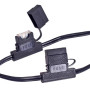 Компресор Вулкан КА-В12122 10 атм. 25Amp 90л клеммы шланг 7,5м с дефлятором Ліхтар 2 цилиндра