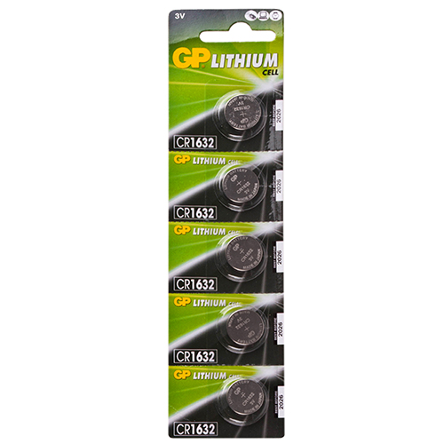 Батарейка GP дисковая Lithium Button Cell 3.0V CR1632-7U5 літієві