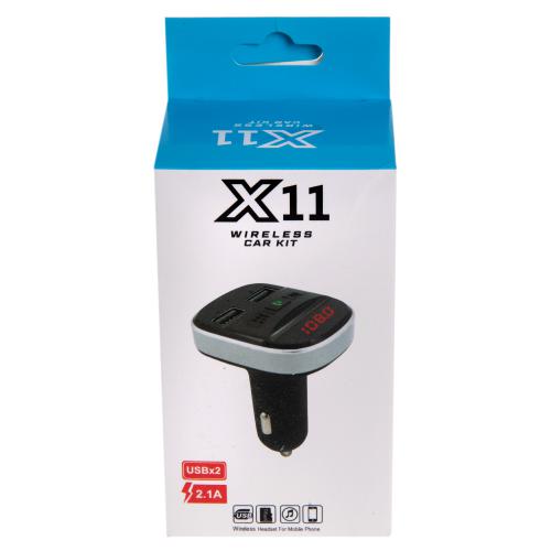 Модулятор FM 5в1 X11 12-24v Bluetooth