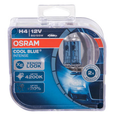Автолампа OSRAM Cool Blue Intense +20% H4 12V 60-55W P43t (64193CBI-HCB BOX) Автолампа OSRAM Cool Blue Intense +20% H4 12V 60-55W P43t (64193CBI-HCB BOX)