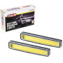 Фари дод., денного світла LP-10330 DRL COB, 8W, 12V, алюміній, 151*24мм