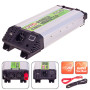 Перетворювач напруги PULSO, IMU-1520, 12V-220V, 1500W, USB-5VDC2.0A, мод.хвиля, клеми