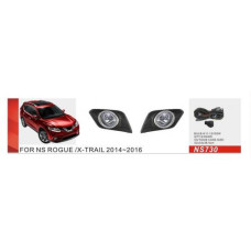 Протитуманні фари Nissan X-Trail, Rogue 2014-16, NS-730, H11-12V55W, eл.проводка