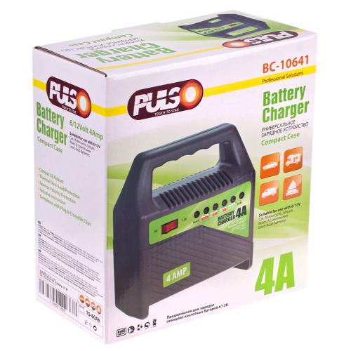 Зарядное устройство PULSO BC-10641 6-12V 4A 10-60AHR светодиодн.индик.