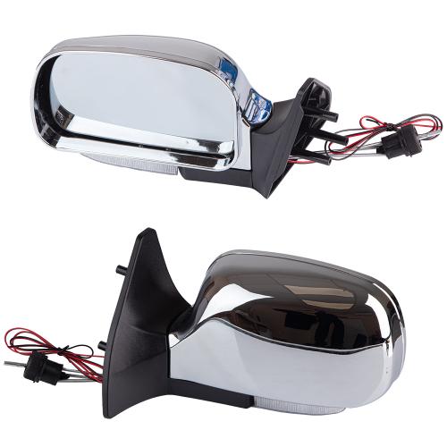 Зеркало боковое ЗБ 3109П LADA Samara 08,09,13-15 CHROME LED хром пов (ЗБ 3109П CHR LED)
