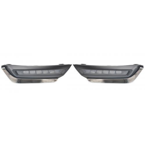 Противотуманные фары Honda CR-V 2017-19 LED-12V10W (HD-0093-LED)