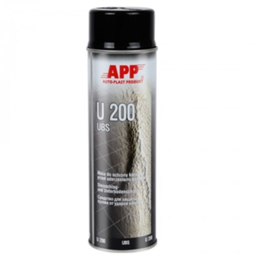 APP Антигравій аерозоль, U200 UBS, чорний, 500ml