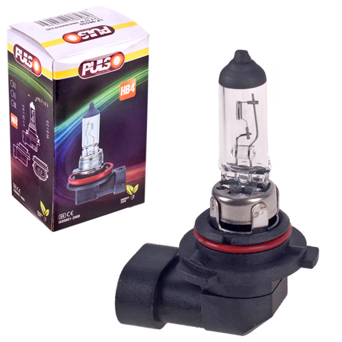 Лампа PULSO, галогенна HB4, 9006, P22D 12v55w clear, c, box