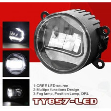 Протитуманні фари Toyota Cars, TY-857L, LED CREE-12V10W800Lm+DRL-12V3W, FOG+DRL