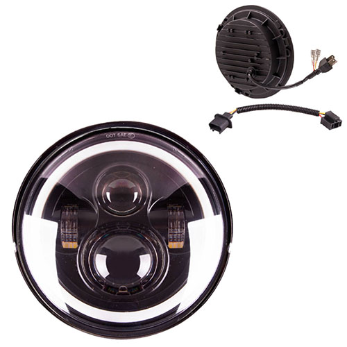 Фара робочого світла + DRL LP - 45S1 SPOT+FLOOD 4Led*10W (7 INCH)10-30V, 45W, 6000K