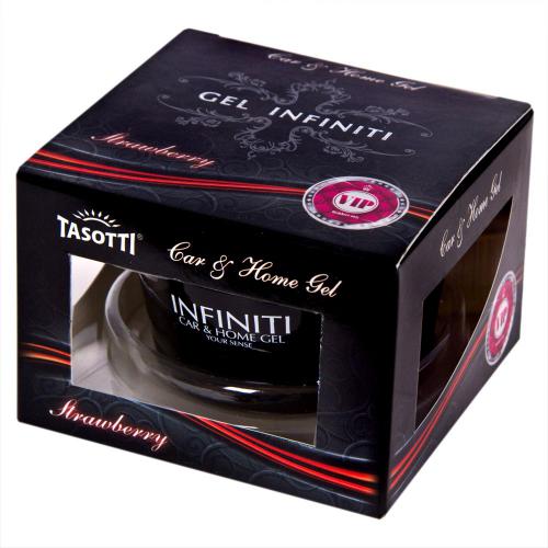 Ароматизатор на панель Tasotti, "Gel Infiniti"- 50 мл , Strawberry