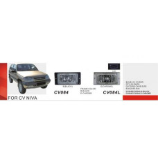Протитуманні фари LADA, 2110-15, Chevrolet Niva, CV-084B