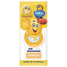 Освежитель воздуха сухой листик Fresh Way "SMILES DRY" Vanilla (SM12) Освежитель воздуха сухой листик Fresh Way "SMILES DRY" Vanilla (SM12)