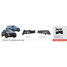 Протитуманні фари Hyundai Tucson 2015-18, HY-848, H8-35W, ел.проводка