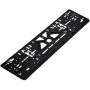 Рамка номера пластик с хром. рельефной надписью OPEL (UKR-13)