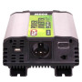 Перетворювач напруги PULSO, ISU-620, 12V-220V, 600W, USB-5VDC2.0A, син.хвиля, клеми