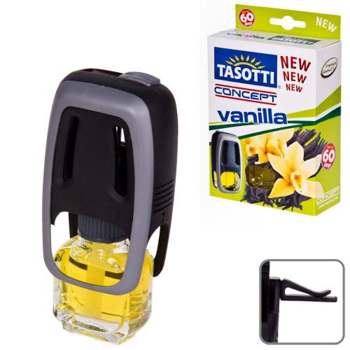 Ароматизатор на дефлектор Tasotti/"Concept" - 8ml / Vanilla (110169)