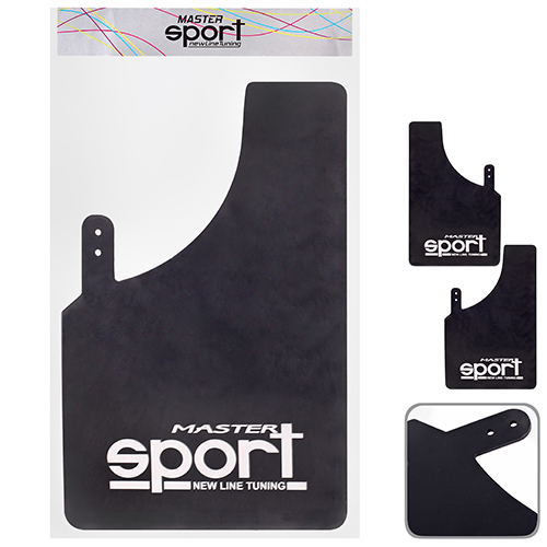 Брызговики MASTER SPORT черный (малый) 2шт (99957)