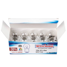 Автолампа MITSUMORO P21/5W 12 v 21+5w BAY15d (стоп + габарит) (M21215) Автолампа MITSUMORO P21/5W 12 v 21+5w BAY15d (стоп + габарит) (M21215)