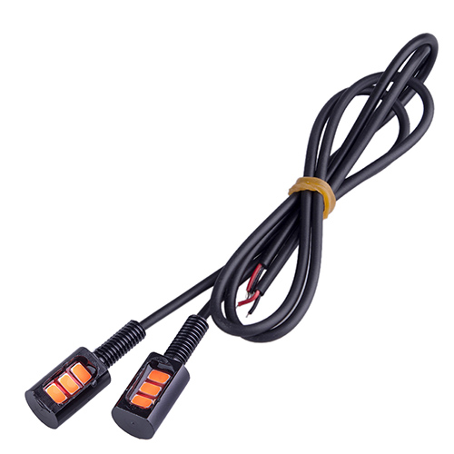 Болты для крепления номера с подсветкой 5630-3SMD 12V чёрные 2шт. Red (AG-5630-3SMD R)