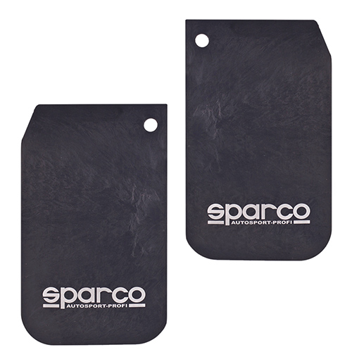 Бризковики SPARCO великий чорний к-кт 2 шт.