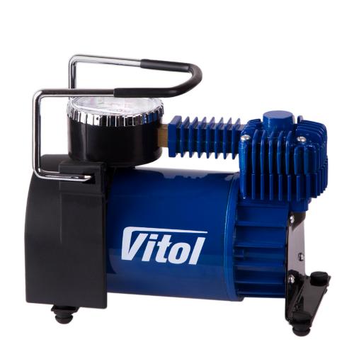 Компрессор ViTOL К-52 10 атм. 15Amp 40л Автостоп прикуриватель