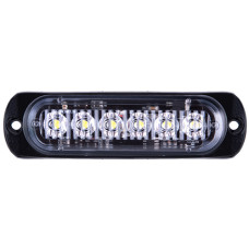 Повторитель габарита 6 LED 12V white (AG-ZWD-BSBK-6 W)
