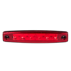 Повторювач габариту (палець) 6 LED 12, 24V червоний