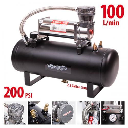 Компрессор автомобильный VOIN VL-720 OFF ROAD MASTER 200psi 23A 100л ресивер-2.5GL