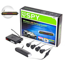 Парктронік SPY LP-121, LED, 4 датчики D=18мм, конектор, Radio, чорний, чорний