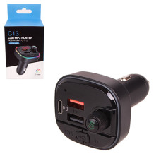 Модулятор FM 5в1 С13 12-24v Bluetooth
